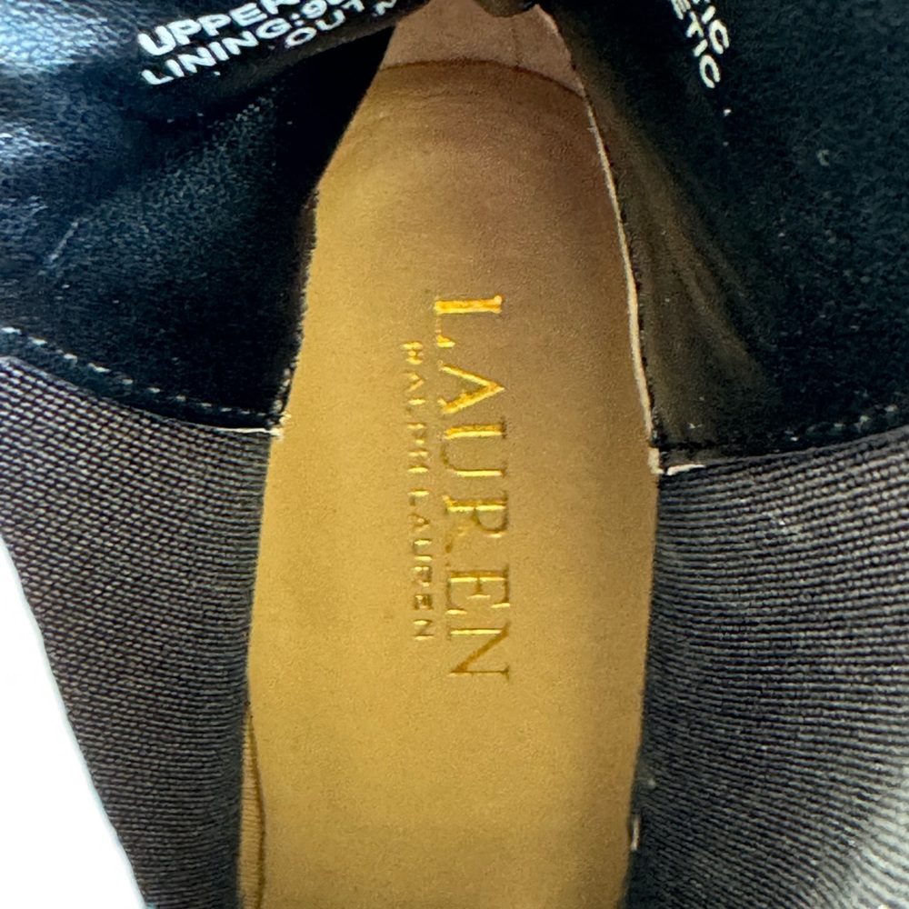 Ralph Lauren Black Suede Ankle Boots - Picture 14 of 16